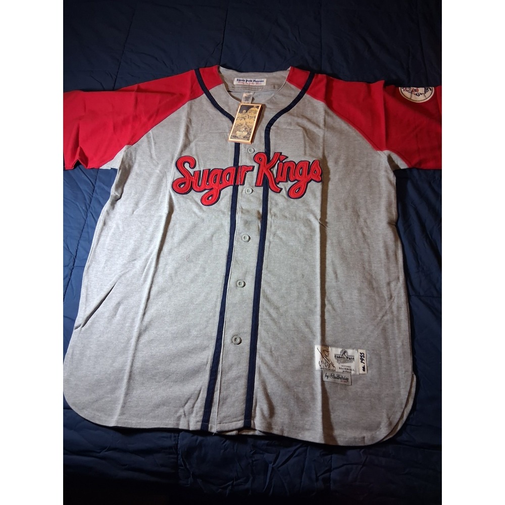 Ebbets Field Flannels 1955 Havana Sugar Kings Jersey‎ Size XXL